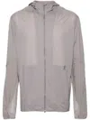 ON RUNNING X POST ARCHIVE FACTION (PAF) GREY RUNNING JACKET