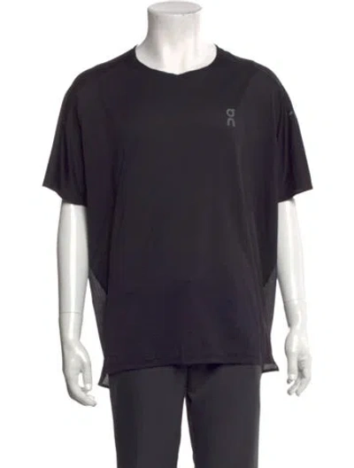 Pre-owned On Short Sleeve Shirt In Black
