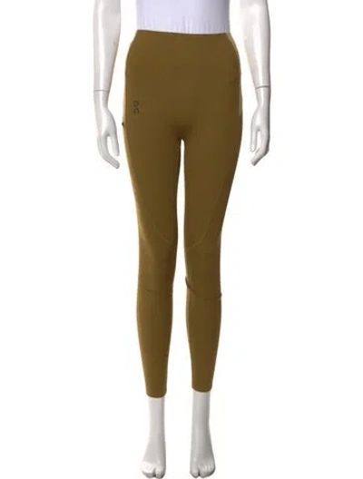 Pre-owned On Skinny Leg Pants In Green