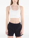 On Sleeveless Bra In White