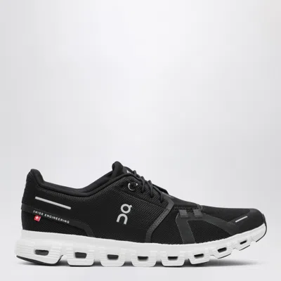 ON ON SNEAKER CLOUD 6 BLACK/WHITE