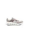 On Cloudnova Rift Panelled Mesh Sneakers In Gray
