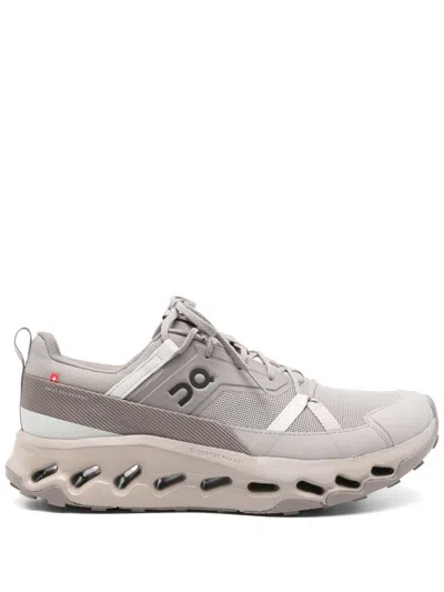 On Sneaker With Logo In Sand
