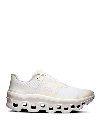 On Sneakers In White