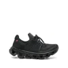 On Womens Black Rock F Cloudswift 4 Mesh And Shell Low-top Trainers In Black