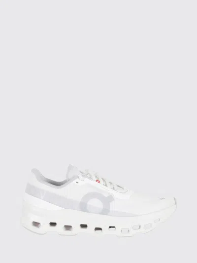 On Fabric Low-top Sneakers In White