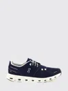 On Running Midnight White Polyester Cloud 6 Sneakers In Blue
