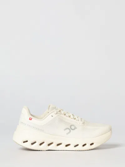 On Sneakers  Running Woman Color Beige In Animal Print