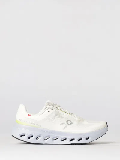 On Sneakers  Running Woman Color Ivory In Animal Print