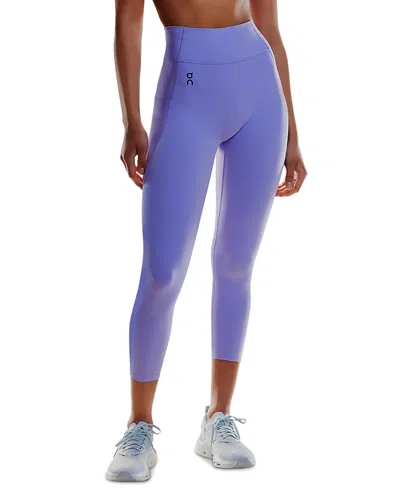 On Studio 7/8 Tights In Purple