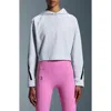 On Studio Hooded Stretch-jersey Sweatshirt In White