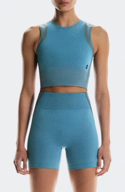 On Studio Crop Tank In Blue