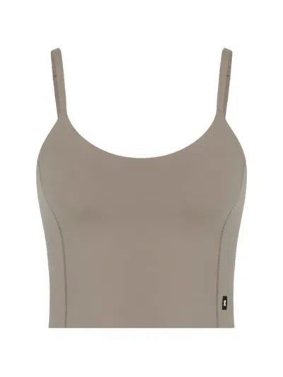 On Studio Crop Top In Neutral