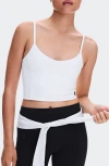 On Studio Cropped Tank In White