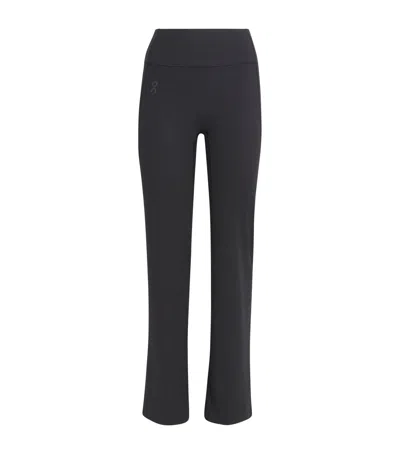 On Studio Flared Leggings In Black