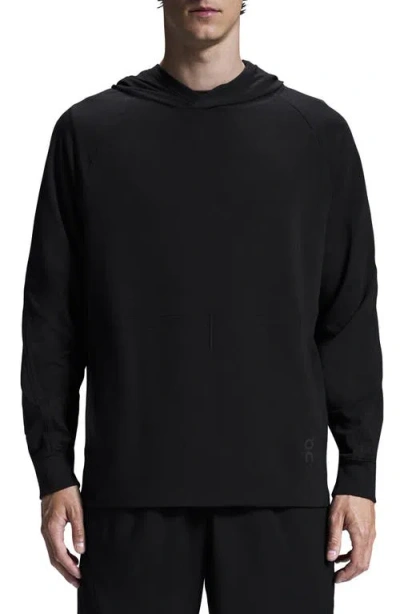 On Studio Hoodie In Black