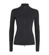 On Womens Black Studio High-neck Stretch-woven Jacket In Blue