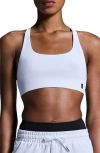 On Endurance Stretch Sport Bra In Blue
