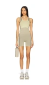 On Womens Caper Scoop-neck Striped Knitted Bodysuit