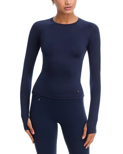 On Studio Lg Sleeve Tee In Blue