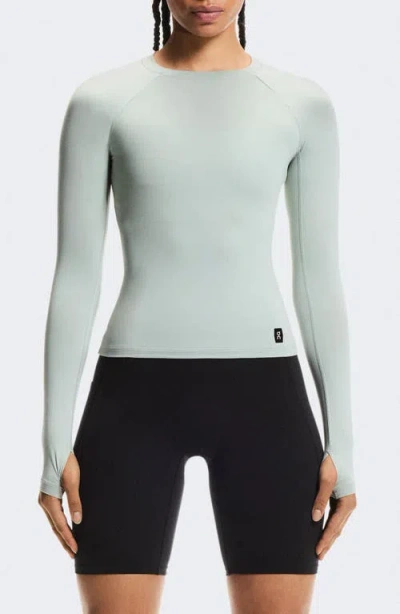 On Studio Lg Sleeve T-shirt In Green