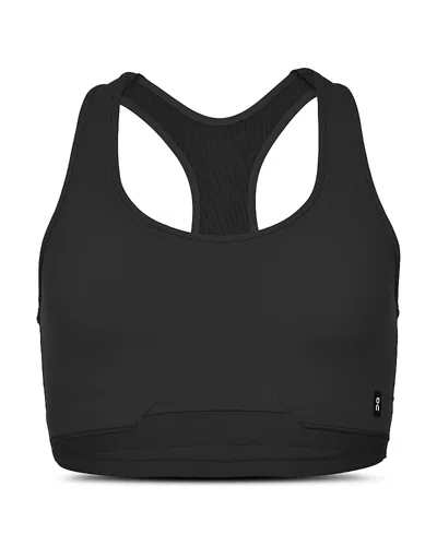 On Studio Racerback Sports Bra In Black