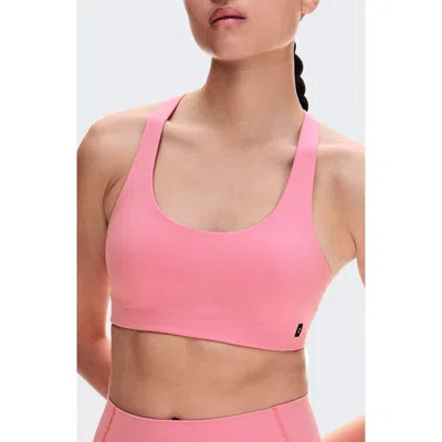 On Studio Racerback Sports Bra In Magnolia