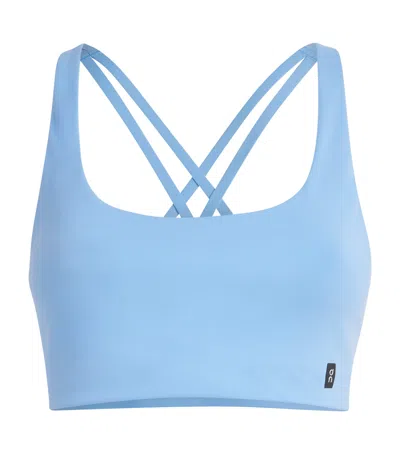 On Studio Sports Bra In Blue