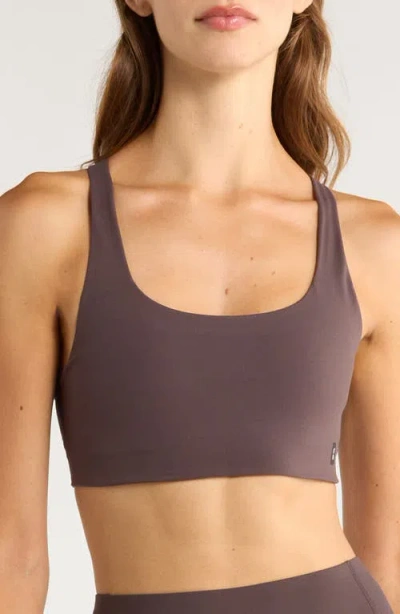 On Studio Sports Bra In Brown