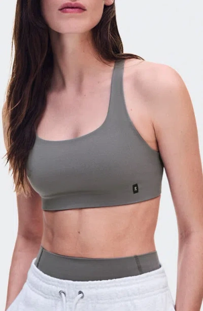 On Studio Sports Bra In Gray