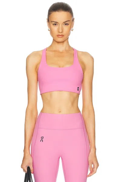 On Studio Sports Bra In Raspberry
