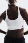 On Pace Sports Bra In White