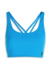 On Studio Stretch-jersey Bra Top In Blue