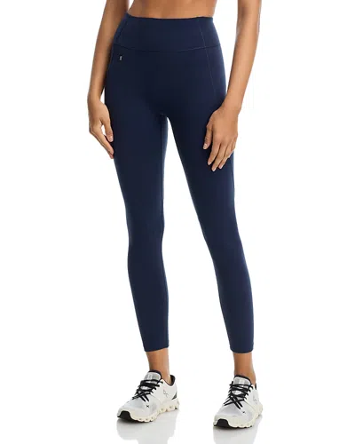 On Studio Tights 7/8 Leggings In Blue