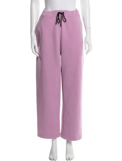 Pre-owned On Sweatpants In Purple