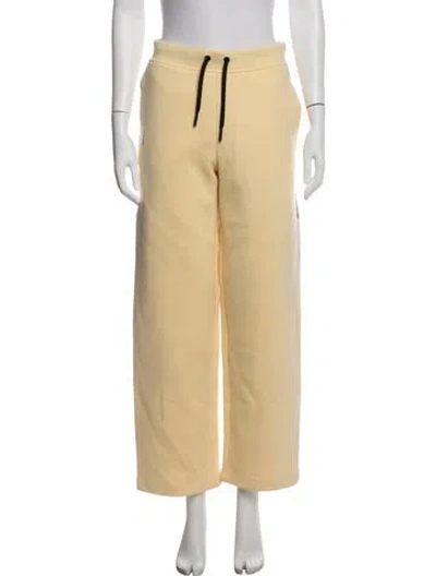 Pre-owned On Sweatpants In Yellow