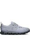 On Textured Grey Sneakers With Streamlined Silhouette In Gray
