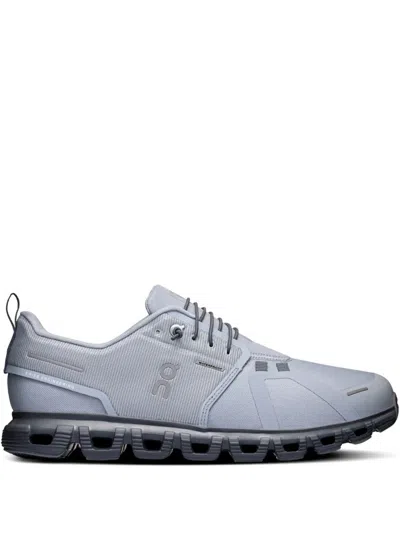 On Textured Grey Sneakers With Streamlined Silhouette In Multi