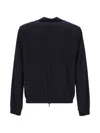 On The Bund Button Flap Jacket In Blue