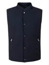 On The Bund Sleeveless Gilet In Blue