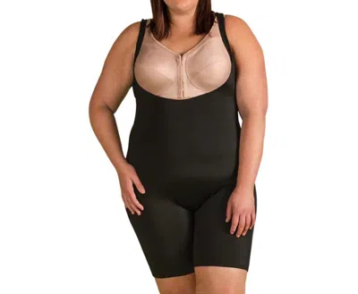 On The Plus Side Full Body Supportwear - Plus Size In Black In Multi