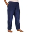 On The Plus Side Plus Size Premium Wide Leg Denim Jeans In Dark Wash Denim In Multi