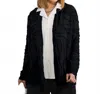 On The Plus Side Wave Jacket - Plus In Black In Black