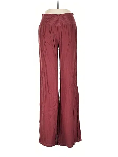 Pre-owned On The Road ... Casual Pants In Burgundy