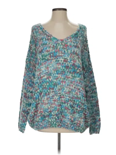 Pre-owned On The Road ... Pullover Sweater In Teal