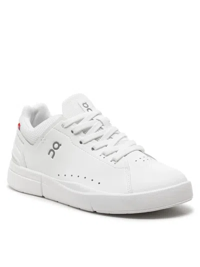 On The Roger 3wd10652351 Sneakers Womens White Low Top Lifestyle Shoes Tf7545