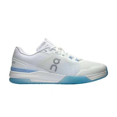 Pre-owned On The Roger Advantage Pro 'white Chambray' | Men's Size 7.5