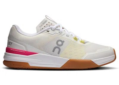 Pre-owned On The Roger Advantage Pro (women's) Sneakers In Ivory/pink