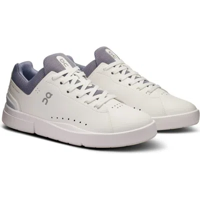 On The Roger Advantage Tennis Sneaker In White/fossil
