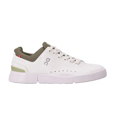 Pre-owned On The Roger Advantage 'white Olive' | Men's Size 14